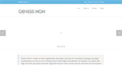 Desktop Screenshot of genesisngn.com